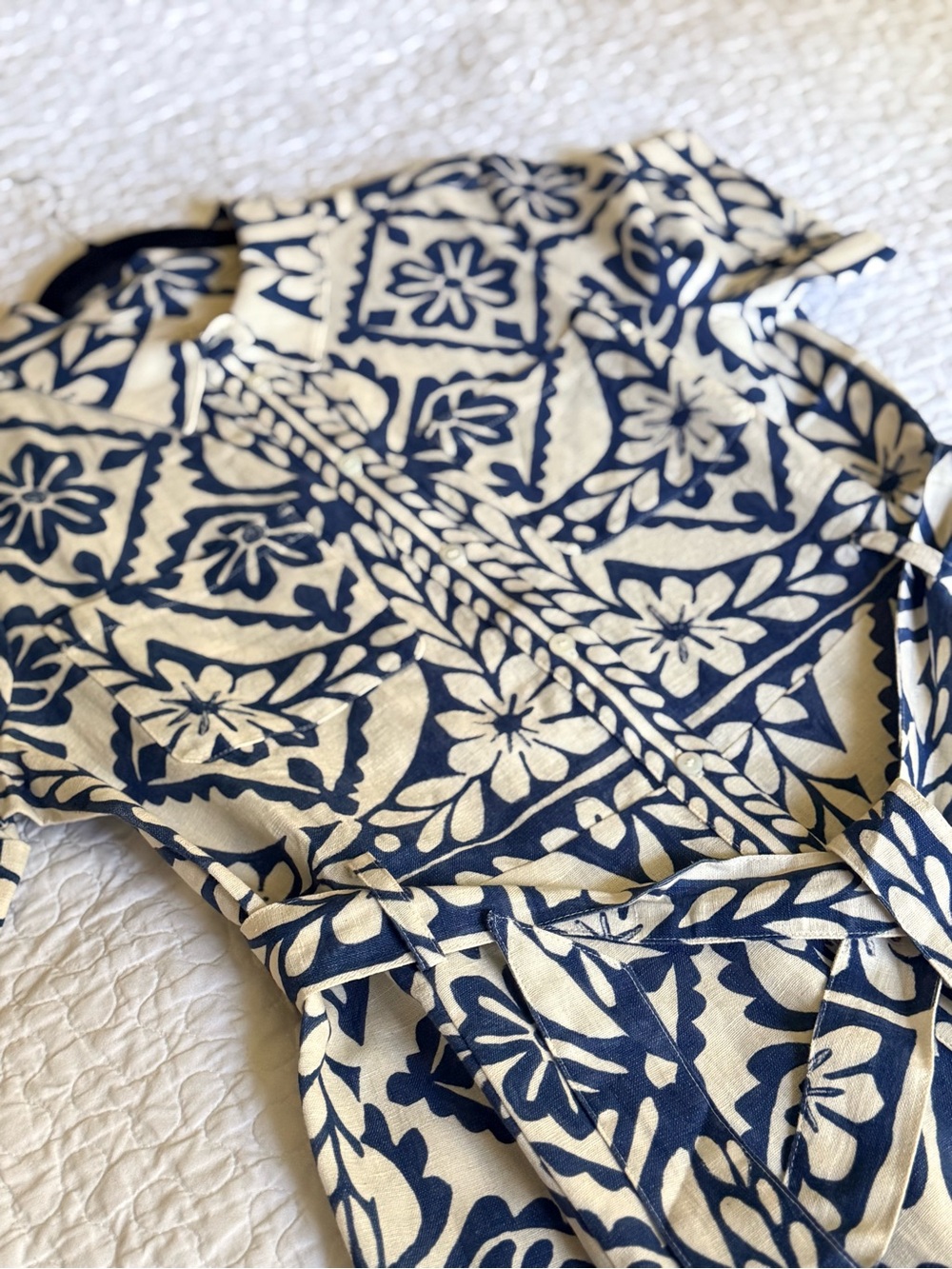 🌿Sezane Adele dress in Albi print - size 40 or US 6 - NWT - Picture 14 of 15